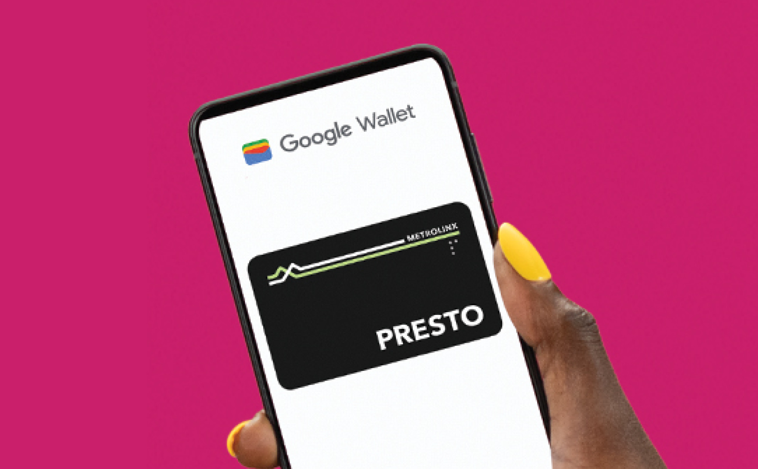 You can now add your PRESTO card to Google Wallet | York Region