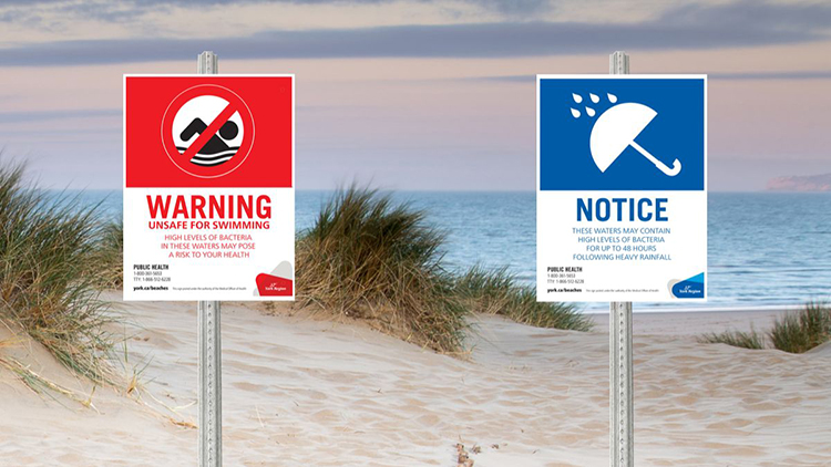 Beach Sign Examples